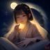 深夜福利图文编辑苏墨的工作照，正在阅读筛选深度长文