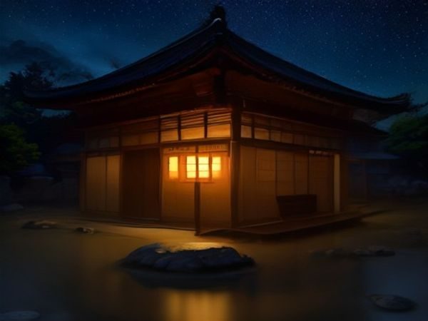 深夜福利编辑团队在暗色工作室内讨论内容筛选与导航优化的场景，暖色台灯点缀，氛围安静专注