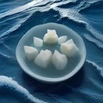 资深内容编辑陈默，戴着眼镜坐在摆满光碟与书籍的架子前，深夜挑片神情专注